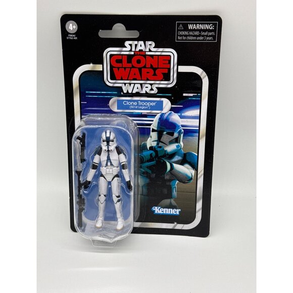 Star Wars Vintage Collection CLONE TROOPER (501st LEGION) VC240 3.75" Figure - Picture 1 of 4